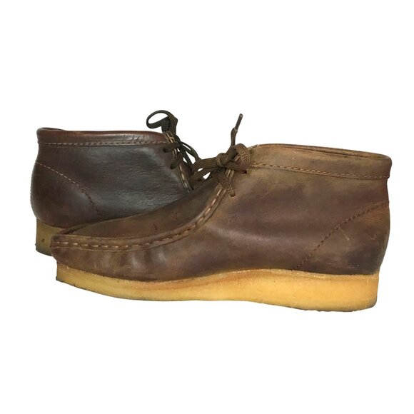 Clarks Original Wallaby Mens 7.5M Brown Leather Casual Shoes main image 6